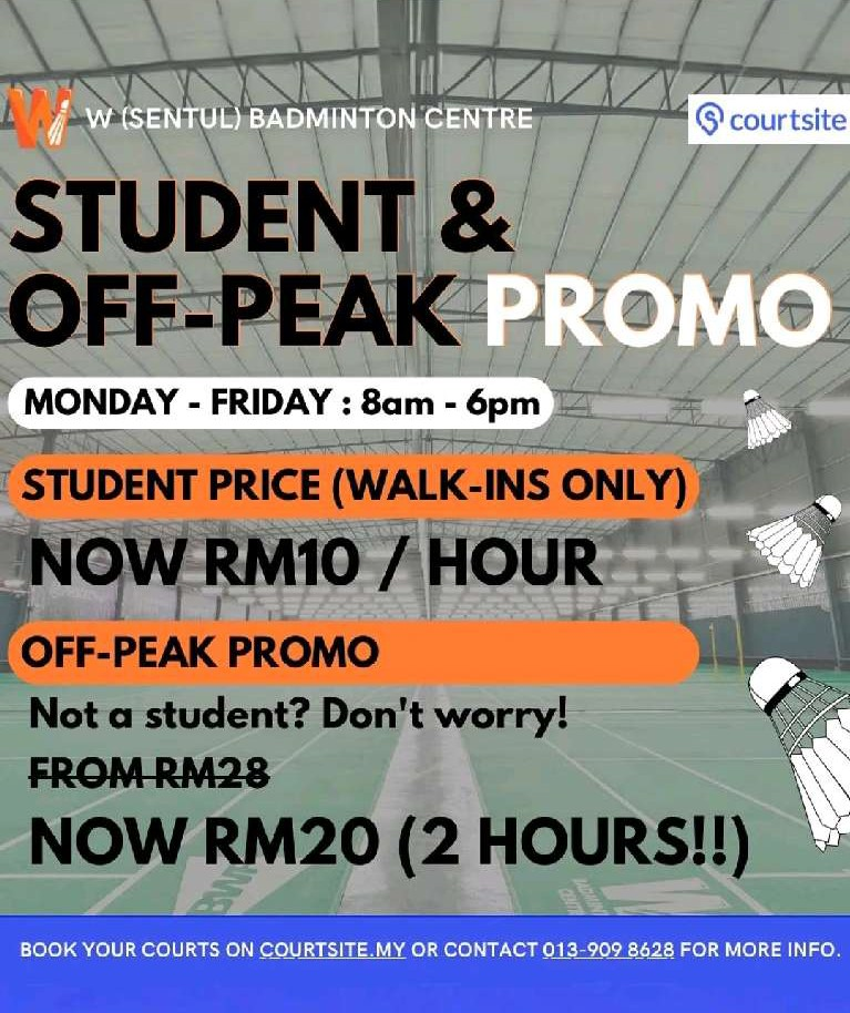 student badminton promo