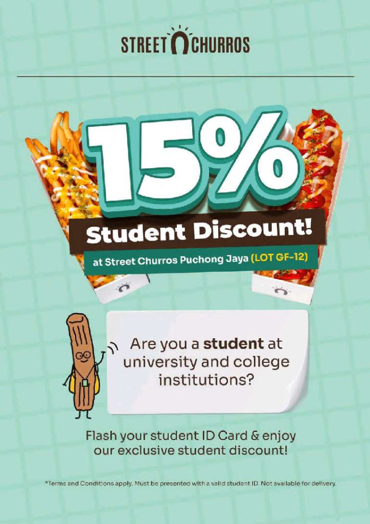 student churros promo